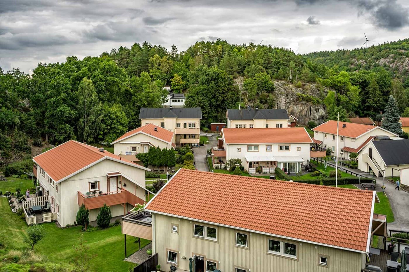 Takomläggning, Fridhem